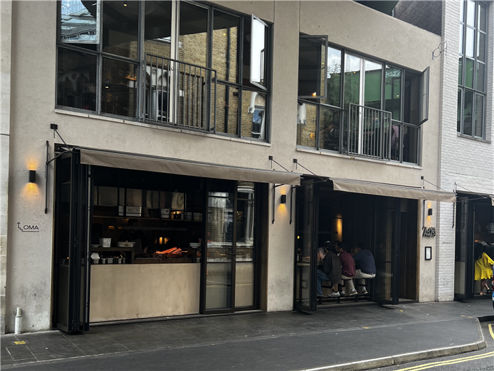 building frontage
